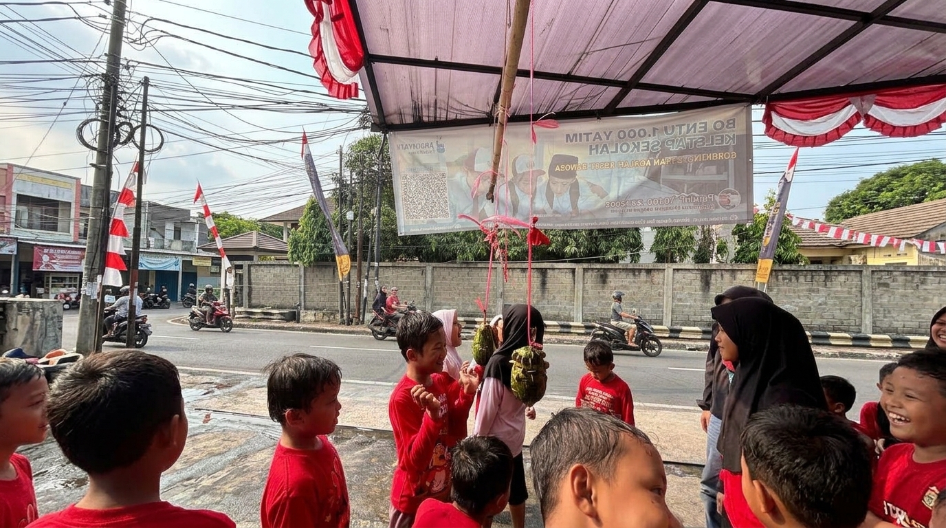 keseruan lomba 